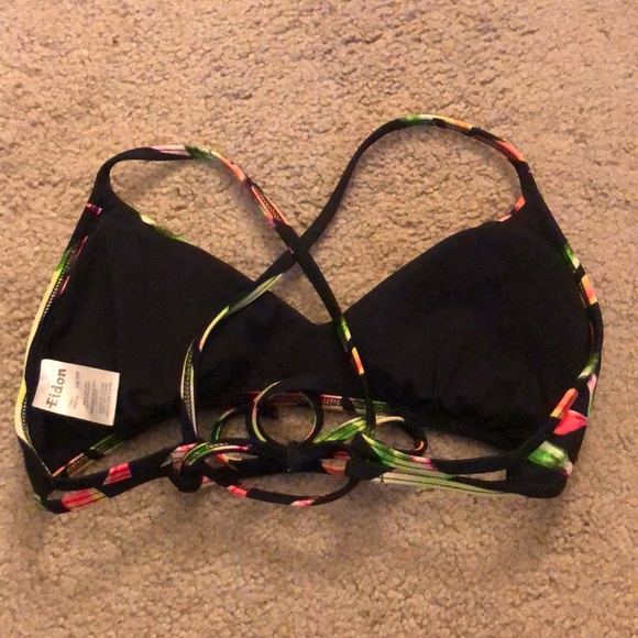 Womens Eidon Tropical Print Bikini Top - Picture 2 of 3